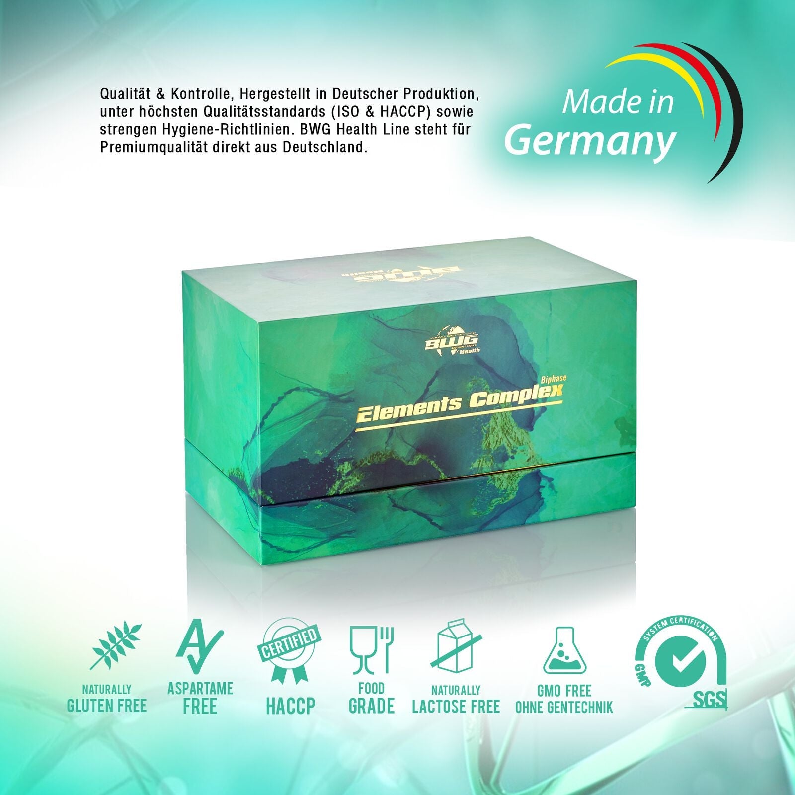 BWG / HEALTH-LINE / ELEMENT COMPLEX- BI PHASE / Pack with 28 drinking ampoules a 22,5ml