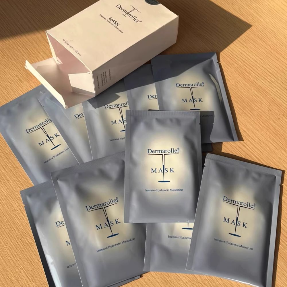 Dermaroller Silk Face Masks