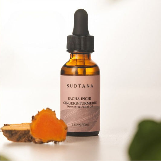 Sudtana Sacha Inchi Ginger & Tumeric Nourishing Facial Oil 30ml