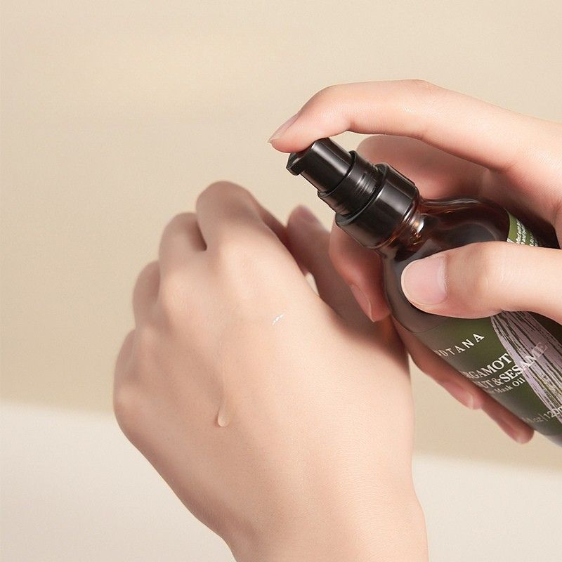 Sudtana Bergamot Coconut & Sesame Nourishing Hair Mask Oil