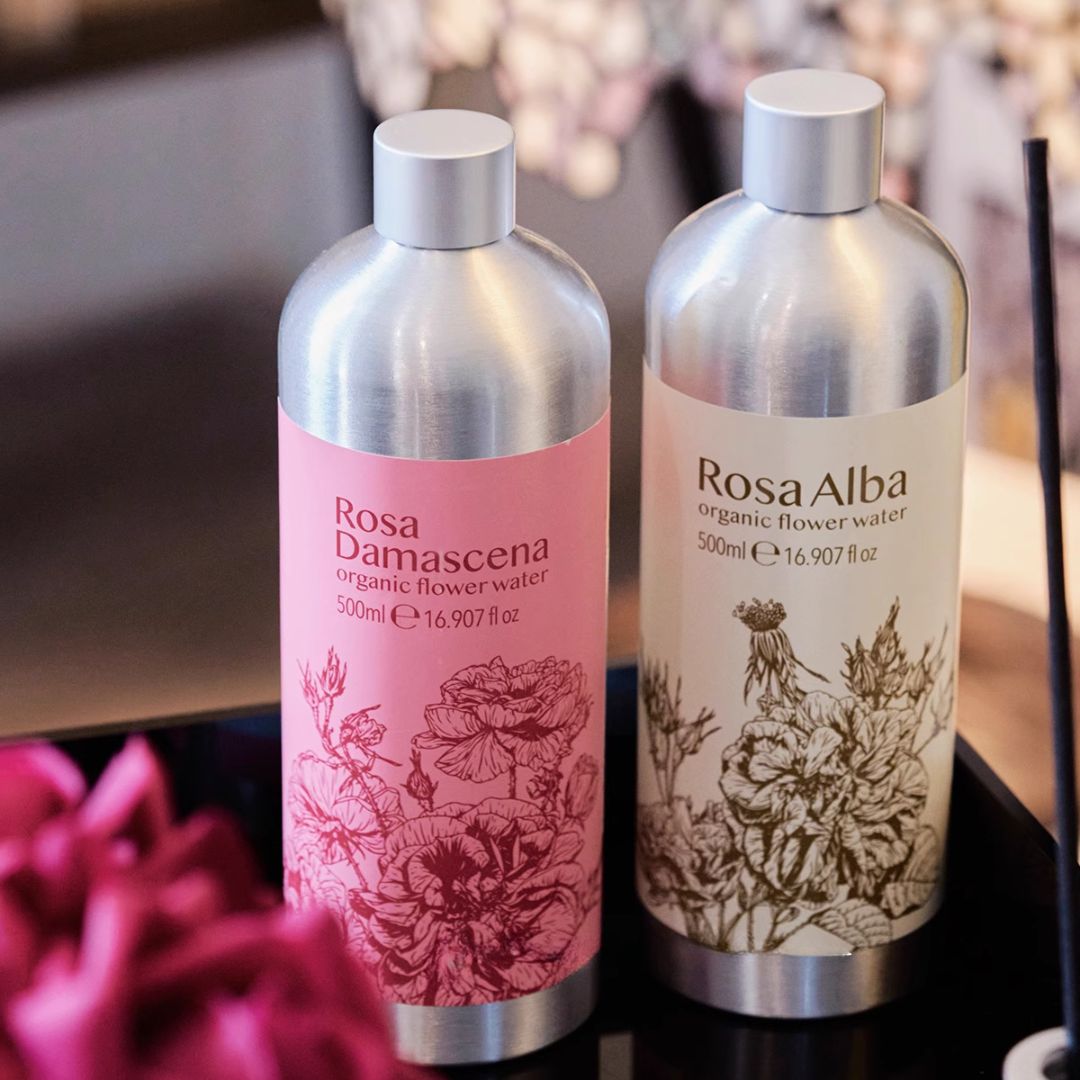 ALBA GRUPS Rose Hydrosol Toner with Essential Oil – Hydrating & Refreshing Facial Mist for Moisturizing & Skin Balance