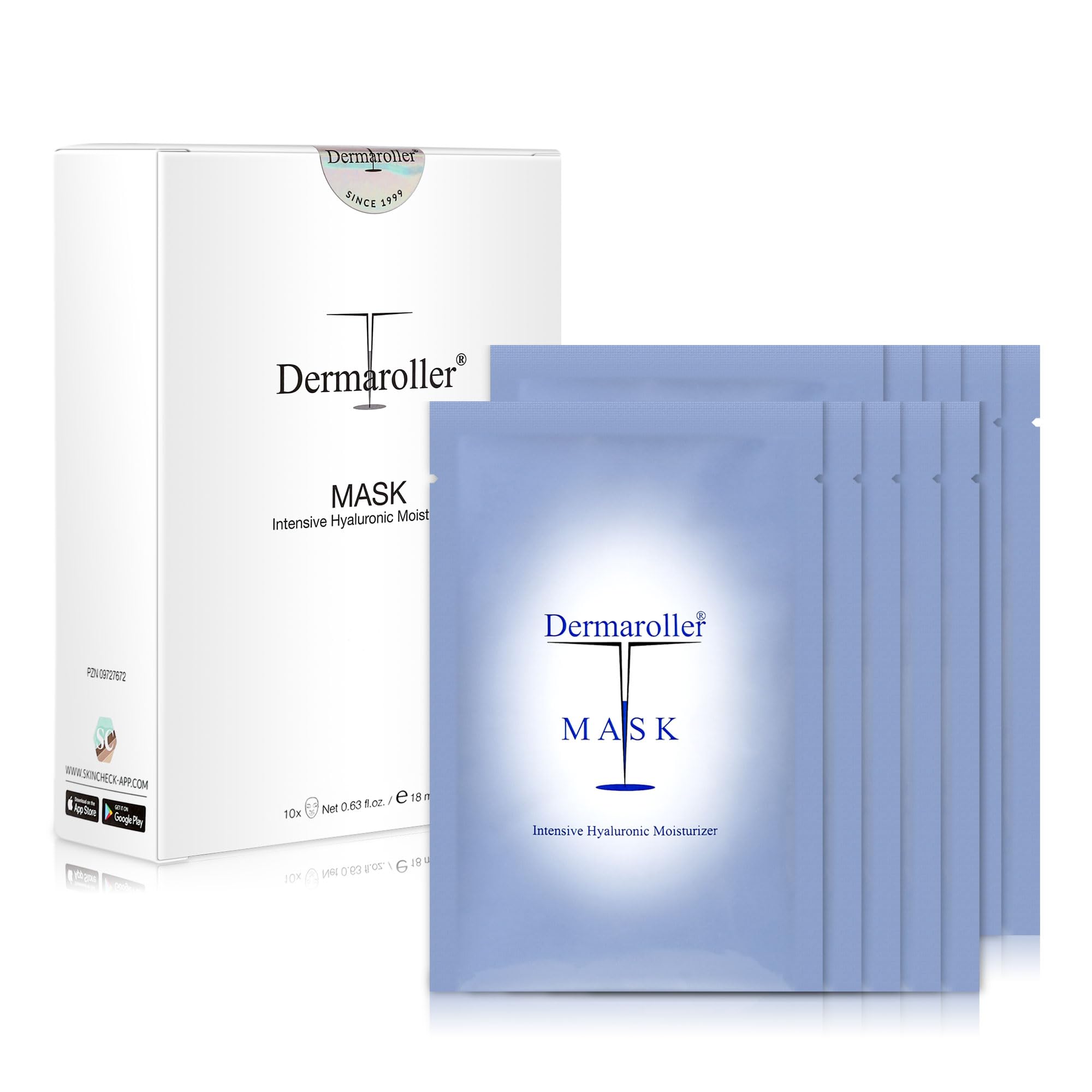 Dermaroller Silk Face Masks