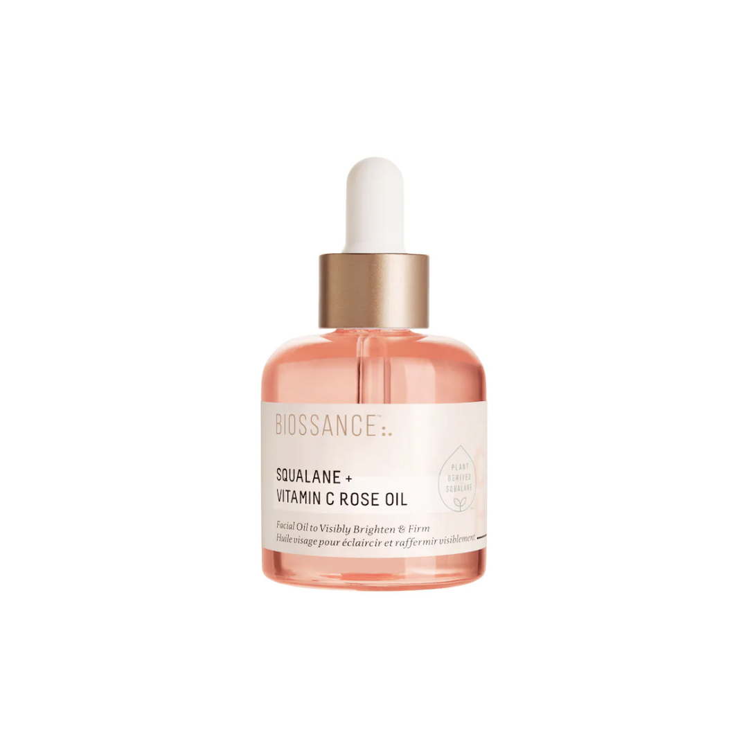 Biossance Squalane + Vitamin C Rose Firming Oil