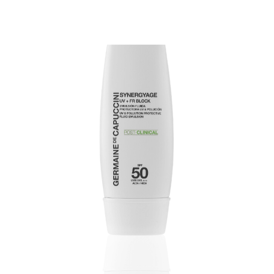 Germaine De Capuccini Synergyage Uv + Fr Block Protective Fluid Emulsion SPF 50 30ML